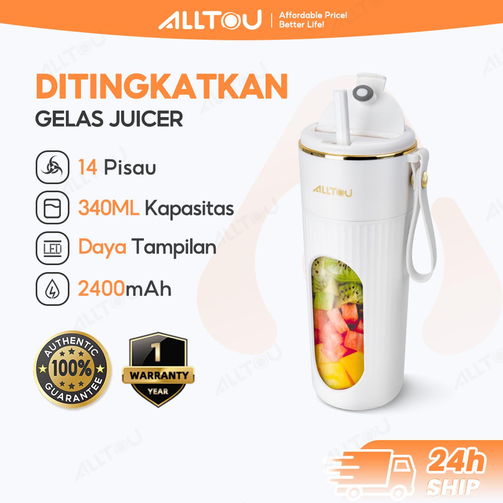 Alltou Blender Jus Portable 450ml: Review Jujur si Gendut Bertenaga