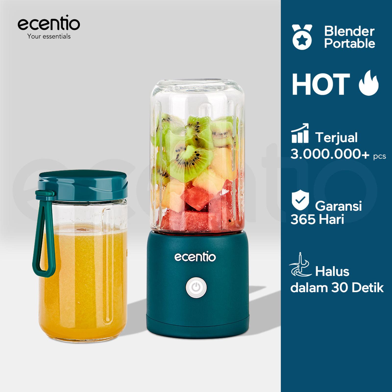 Review ecentio 2 Cup Juicer Kaca 760ml: Buat Siapa?