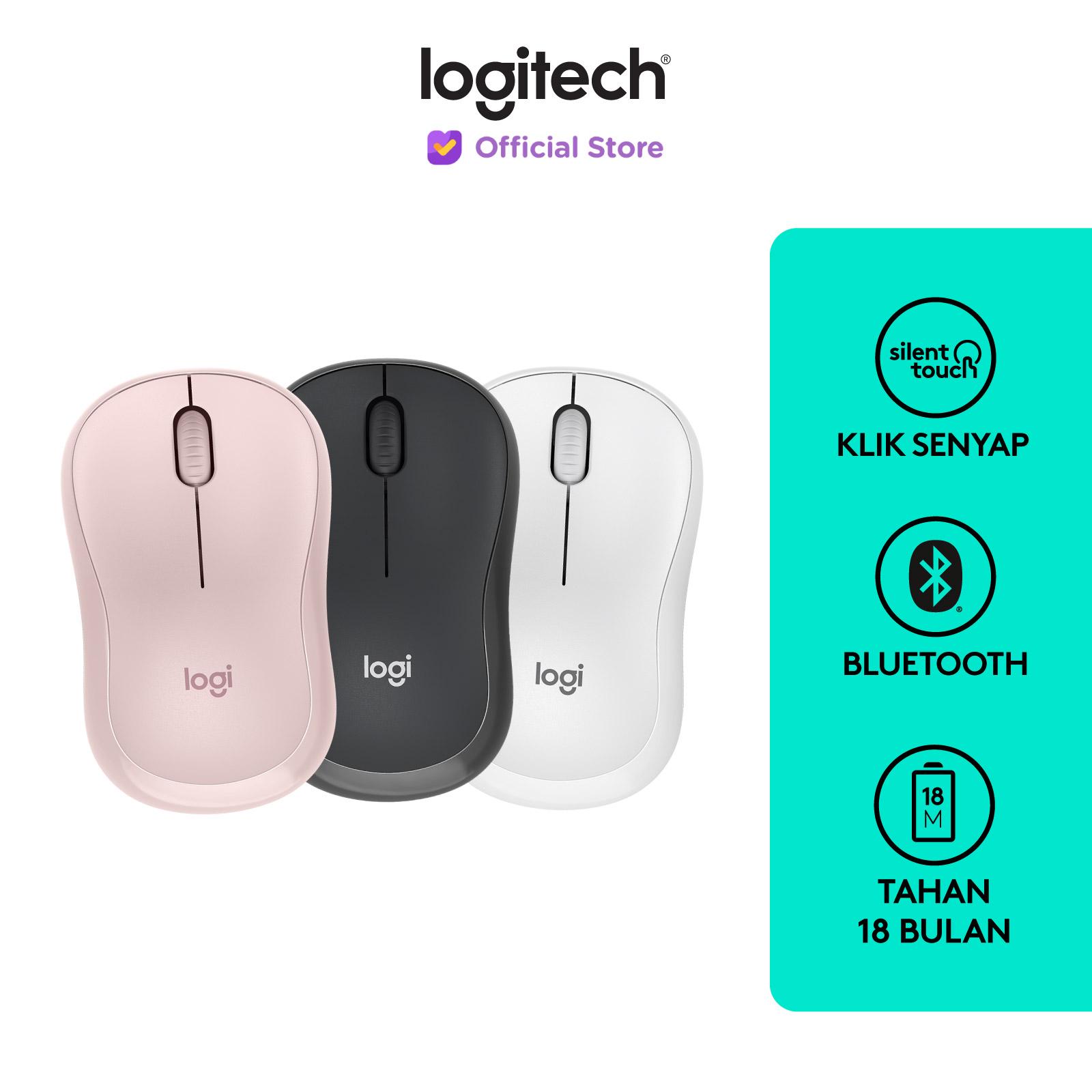 Logitech M240 Mouse Wireless Bluetooth Silent Click - Graphite