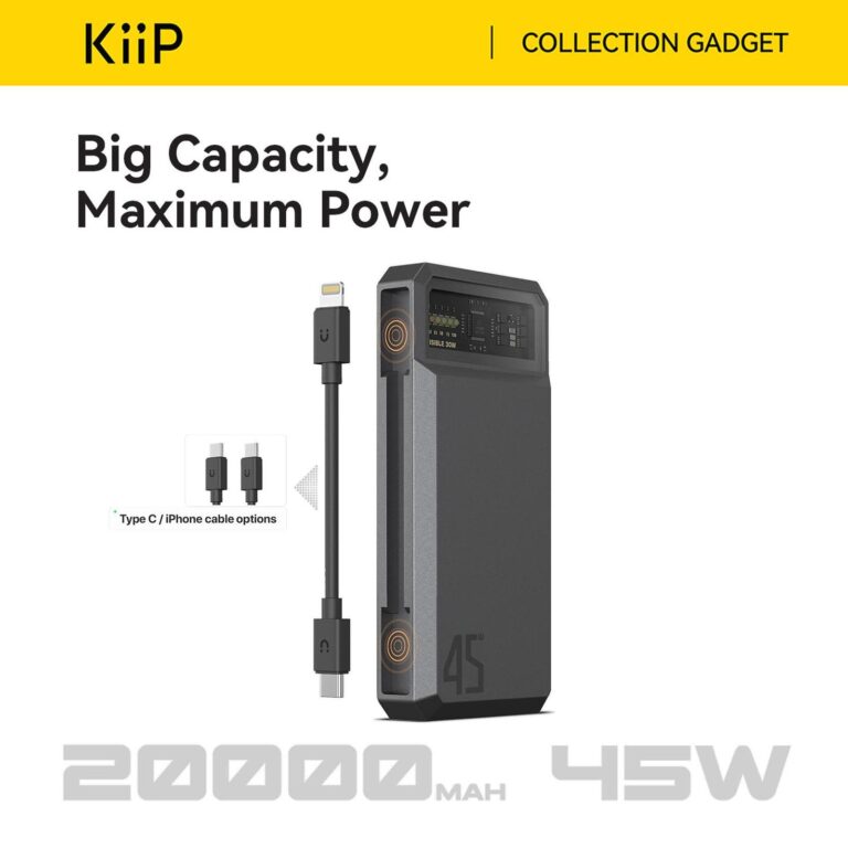 Review Power Bank 20000mAh Fast Charging: Travel…
