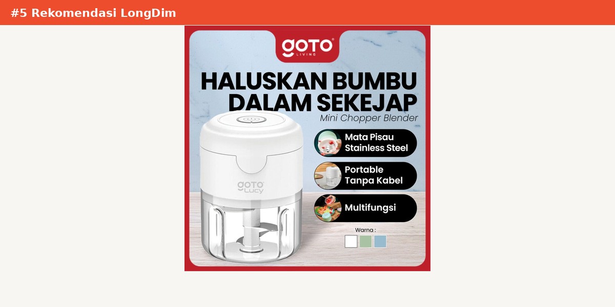 Review Goto Lucy Harper Chopper: Mini tapi Nggak Kaleng-kaleng