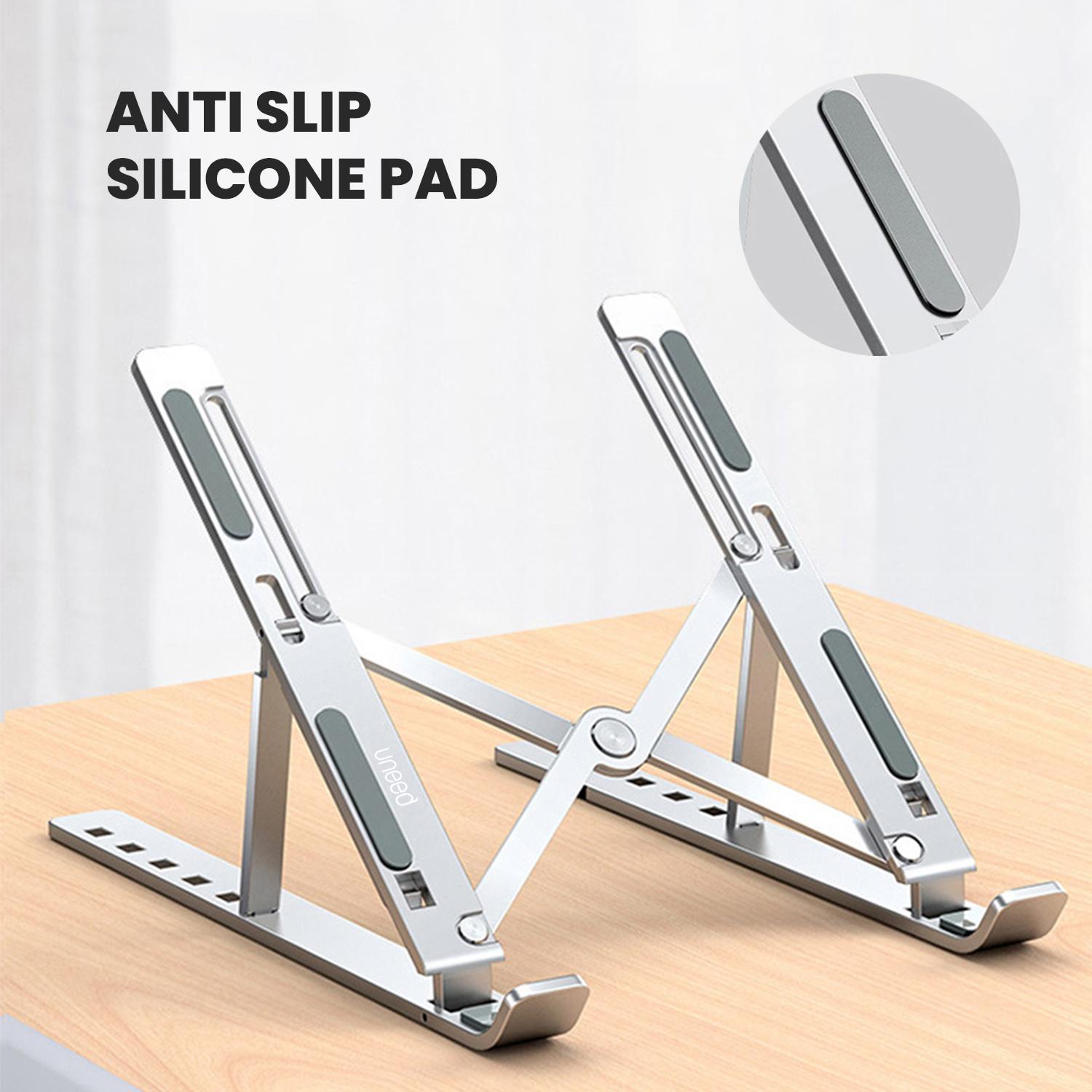 Stand Laptop UNEED ULS901: Postur Sehat Harga Rp80 Ribuan